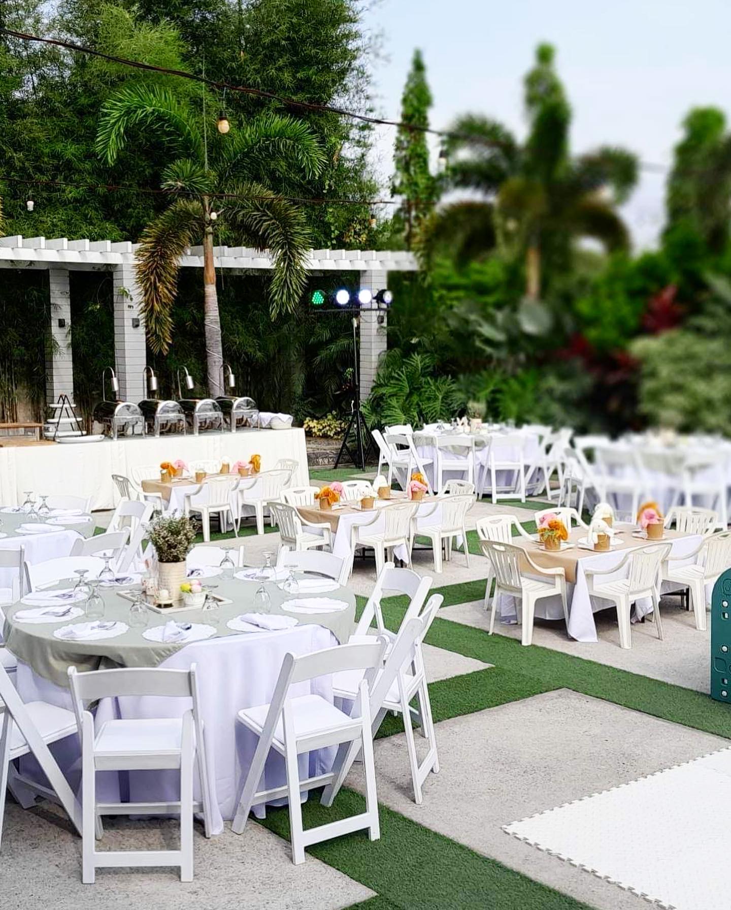 White Garden Chairs – Natalia's Rustic Kitchen - Main Image